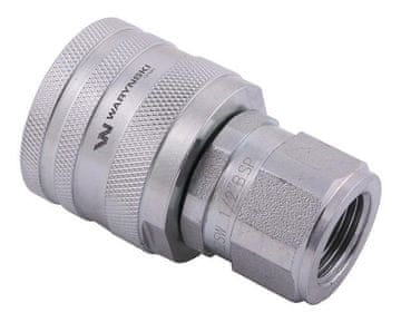 shumee Hidravlična hitra spojka navojni čep G1/2""BSP notranji navoj 300bar Waryński