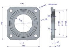 shumee Debel ležajni pokrov Waryński disk