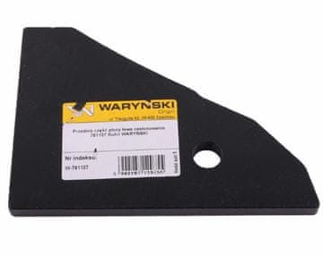 shumee Sprednji del levega drsnika, aplikacija 761107 Kuhn, borovo jeklo WARYŃSKI