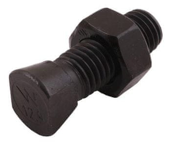 shumee Celoten vijak za plug, ovalen, obojestransko zarezan, M14x48 mm, razred 12.9, za Vogel & Noot Waryński M14X48OV2VN (naprodaj v kompletih po 25)