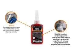 shumee Lepilo za nitke MEDIUM - modro 50g / TEGER