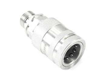 shumee Hidravlična vtičnica hitre spojke G1/2"BSP zunanji navoj EURO PUSH-PULL (ISO 7241-A) Waryński