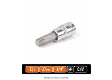 shumee Nasadni ključ 1/4" z nastavkom TORX 37 mm/T30 /TEGER