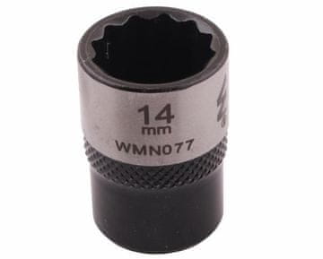 shumee 3/8" nastavek šesterokotni. 14 mm. CrV50BV30. DIN 3124. Waryński