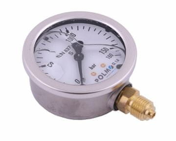 shumee Glicerinski manometer M63 0-160 bar spodnji priključek G1/4" POLMO