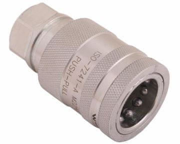 shumee Hidravlična hitra spojka z eliminatorjem pritiska M22x1,5 notranji navoj EURO PUSH-PULL (ISO 7241-A) Waryński