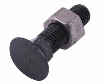 shumee Celoten plužni vijak s podporo D 608 M16x80 mm razred 10.9 Waryński (naprodaj v paketih po 10)