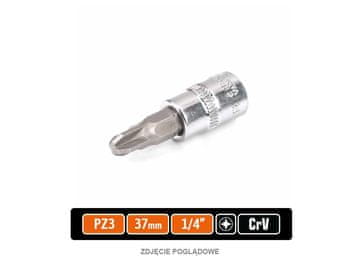 shumee Nasadni ključ 1/4" z nastavkom PZ 37 mm/PZ3 / TEGER