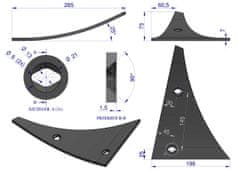 shumee Desna dojka z dvema luknjama, aplikacija Kuhn Clasicos Waryński
