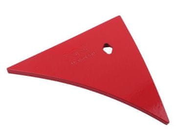 shumee Leva prsa odrivne deske z eno luknjo, aplikacija Kverneland, borovo jeklo, Waryński