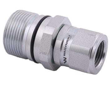 shumee Hidravlična hitra spojka, vijačna vtičnica G1/2"BSP, notranji navoj 300 bar Waryński