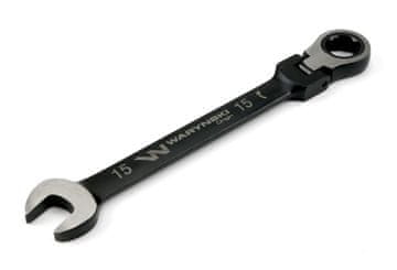 shumee 15 mm viličasti ključ z ragljo, 72 zobmi in zglobom Waryński