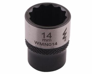 shumee 1/4" nastavek šesterokotni. 14 mm. CrV50BV30. DIN 3124. Waryński