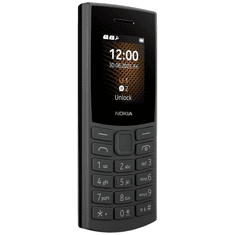 Nokia 105 TA-1691 (2024) 2nd Gen. telefon na tipke Dual sim 4G - črna
