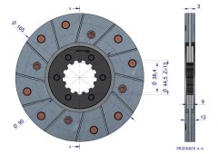 shumee Zavorni disk LANDINI MF Waryński