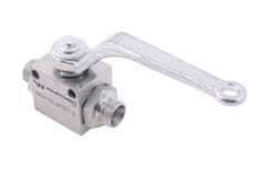 shumee 2-potni hidravlični krogelni ventil 2/2 M18x1,5 12L z montažnimi luknjami 500 bar Waryński