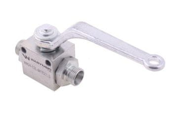 shumee 2-potni hidravlični krogelni ventil 2/2 M18x1,5 12L z montažnimi luknjami 500 bar Waryński