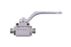 shumee 2-potni hidravlični krogelni ventil 2/2 M18x1,5 12L z montažnimi luknjami 500 bar Waryński