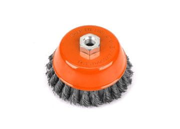 shumee Čašasta ščetka z matico - sukana žica M14/120 mm / TEGER