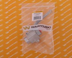 shumee 3-potni hidravlični krogelni ventil 3/2 - 3/8"" BSP z montažnimi luknjami 500 bar Waryński