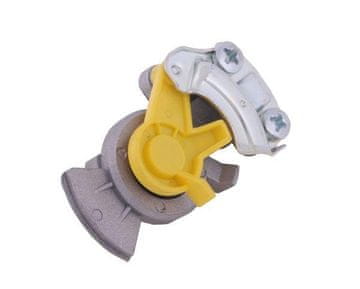 shumee Priključek za zračni vod Traktorski priklopnik dvokrožni (trdi brez ventila) x501200 Euro 22x1,5 Rumena POLMO