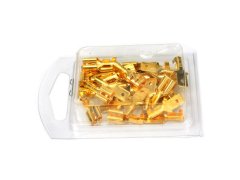 shumee Komplet konektorskih tulcev in čepov (mix) 6,3/2,5 (paket 30 kos)