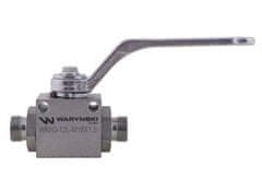 shumee 3-potni hidravlični krogelni ventil 3/2 M18x1,5 12L z montažnimi luknjami 500 bar Waryński