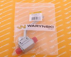 shumee 2-potni hidravlični krogelni ventil 2/2 M16x1,5 10L z montažnimi luknjami 500 bar Waryński