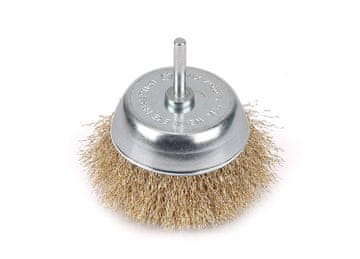 shumee Čašasta ščetka z zatičem - valovita žica FI 6/100 mm / TEGER