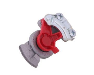 shumee Priključek za zračni vod Traktorski priklopnik dvokrožni (trdi brez ventila) x501200 Euro 16x1,5 rdeč POLMO