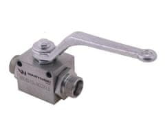 shumee 3-potni hidravlični krogelni ventil 3/2 M22x1,5 15L z montažnimi luknjami 500 bar Waryński