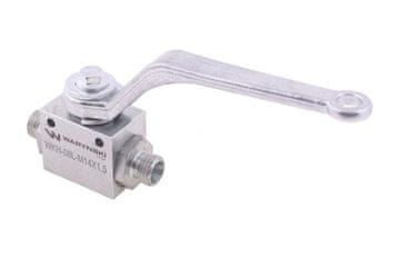 shumee 2-potni hidravlični krogelni ventil 2/2 M14x1,5 08L z montažnimi luknjami 500 bar Waryński