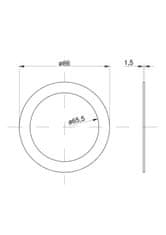 shumee C-385 podložka vijaka pokrova cilindra ojačevalnika navora