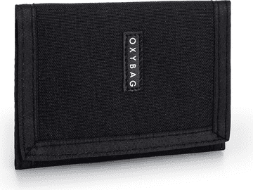 OXYBAG Otroška tekstilna denarnica OXY UNICOLOR črna