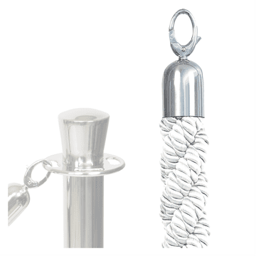 Securit by Vermes USMERJEVALNA vrv BELE barve Chrome Classic RSCLRPCHWT