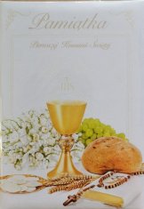 shumee Bleščeča knjižica A5 z vzorcem za prvo obhajilo št. 015