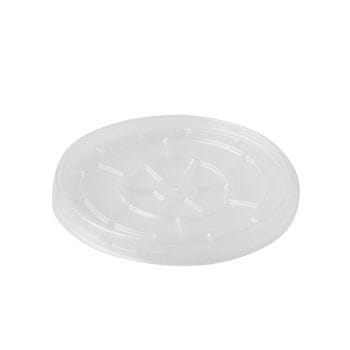 shumee Pokrovčki za jušne skodelice, PP, okrogli, premer 11 cm x 1 cm, prozorni, Papstar ""100 kosov.