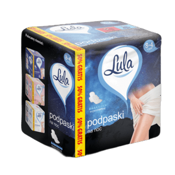 shumee LULA nočni vložki 8 kosov +50% GRATIS