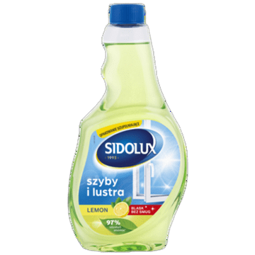 shumee Čistilo za steklo Sidolux Crystal lemon, polnilo 500 ml