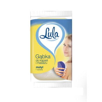 shumee LULA gobica za kopel in masažo z metuljčkom