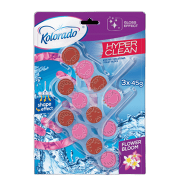 shumee Kolorado Hyper Clean Floral WC kocka 3x45g