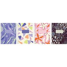 shumee Zvezek Top 2000 Floradelic A5, 80 kvadratnih strani