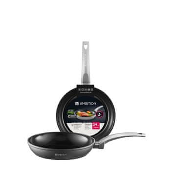 shumee Ponev s keramično prevleko Qualum 24 cm Verso Ambition