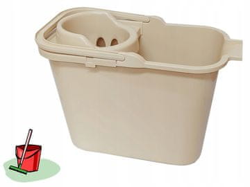 shumee Vedro za ožemanje Bentom 12 l, bež.