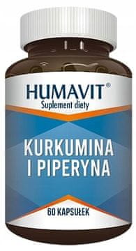 shumee HUMAVIT Kurkumin in piperin kurkuma 60 kapsul.