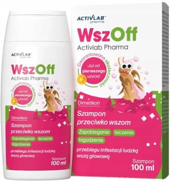 shumee WszOff dimetikonski šampon proti ušem Activlab 100 ml