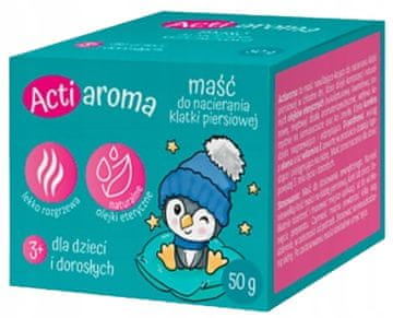 shumee ACTIAROMA mazilo za vtiranje prsnega koša za otroke 50 g
