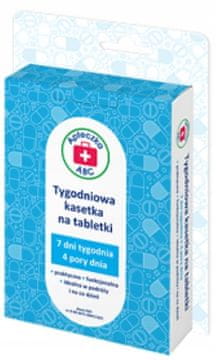 shumee Komplet prve pomoči ABC Tedenski paket 4-krat na dan MODRA 1 kos.