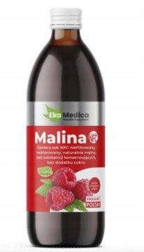 EkaMedica Malina NFC malinov sok 500 ml 1 kos.