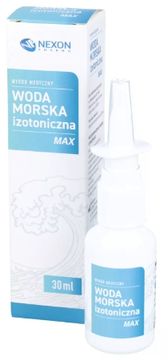 shumee IZOTONIČNI MORSKA VODA MAX za nos Nexon Pharma 30 ml